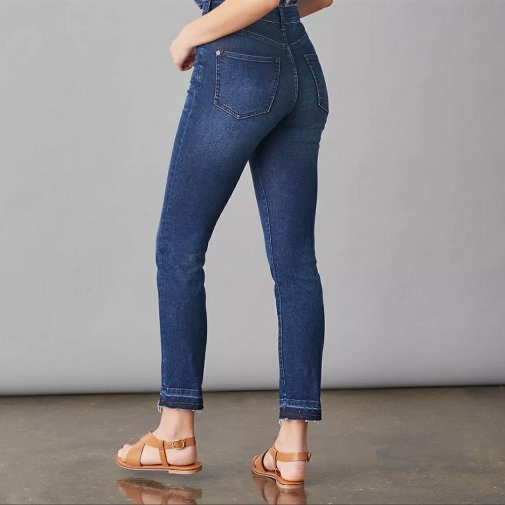 Pilcro and the Letterpress Raw Hem Jeans